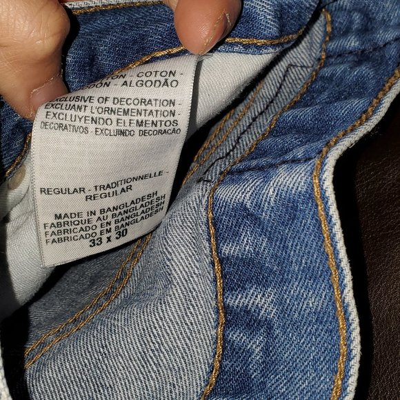 Denizen Levis Men's jeans - Straight leg - size 33x30 - gently us… - Picture 3 of 5